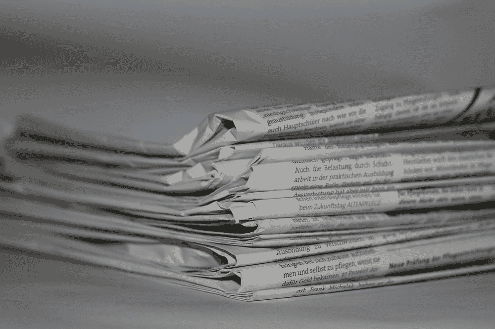 Stack of Newspapers