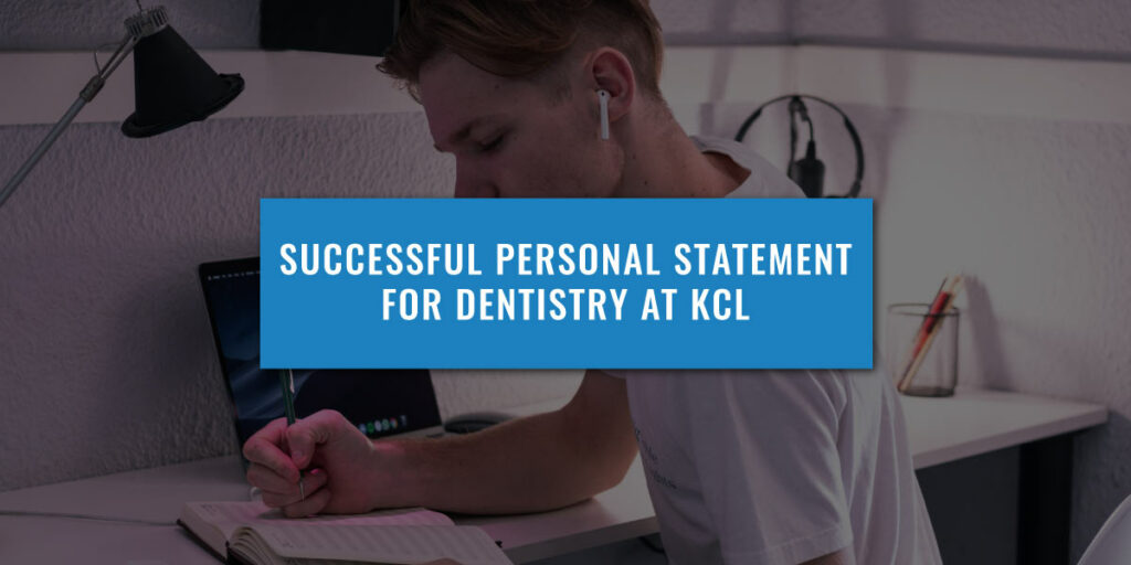 dentistry personal statement help