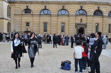 Oxford Students Outside