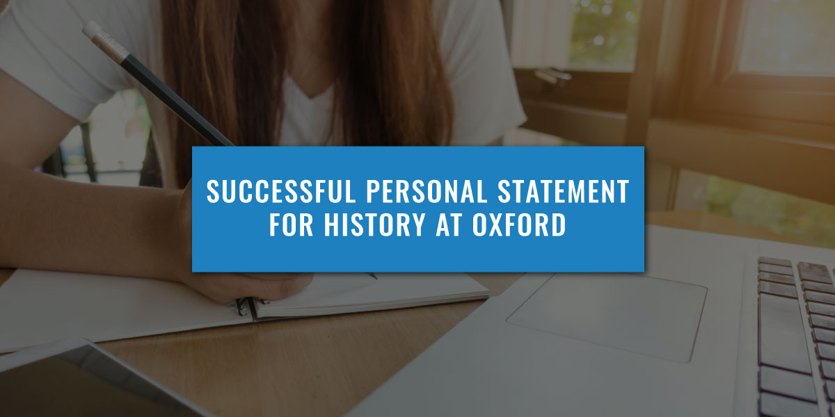 oxford history personal statement