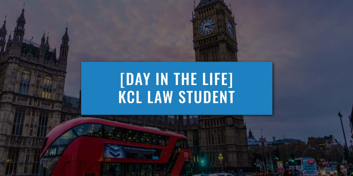 Studying English Plus Law at Kings London