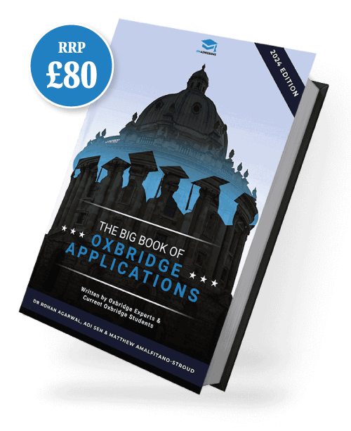 The Big Book Of Oxbridge Applications Book w Price Label (RRP £80)