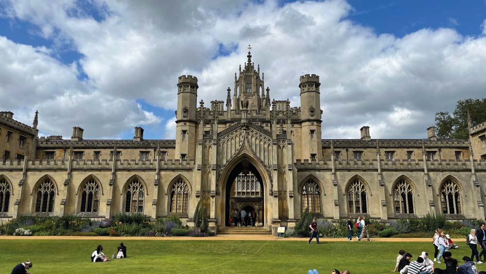 Cambridge-St-John's-College-Exterior